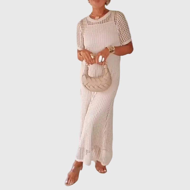 Adeline | Cut-Out Long Maxi Dress + Free Inner Dress