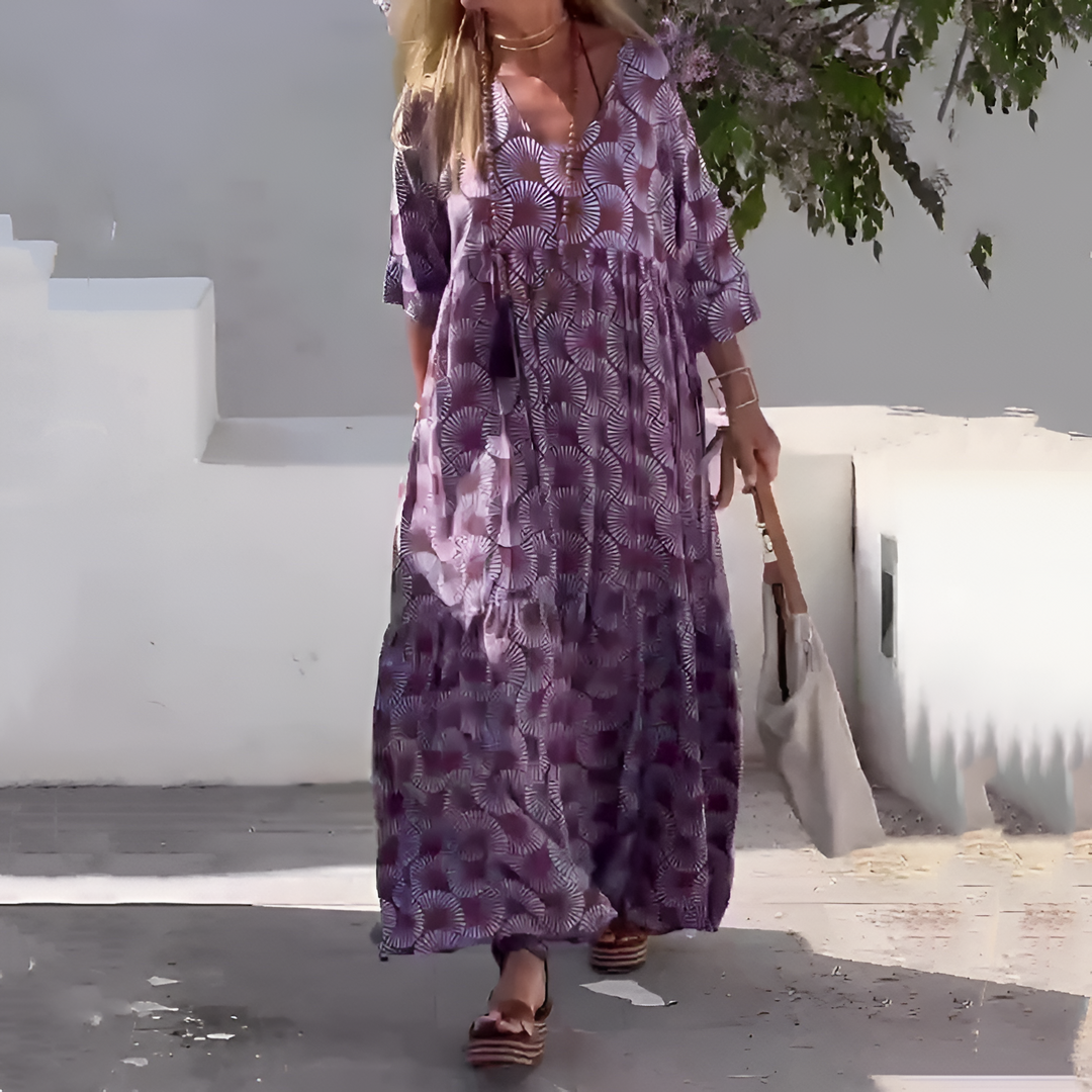 Élodie™ | Luchtige Maxi Jurk