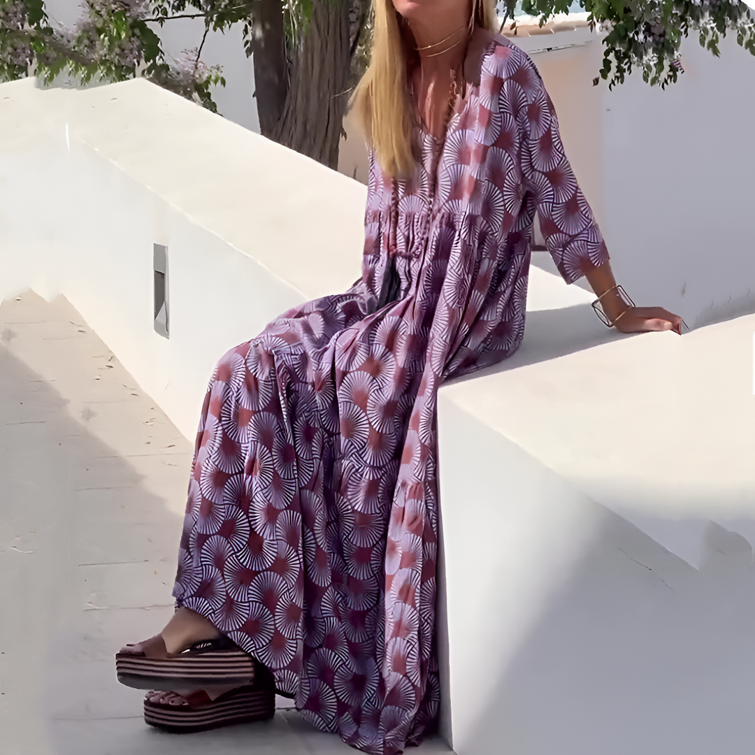 Élodie™ | Luchtige Maxi Jurk