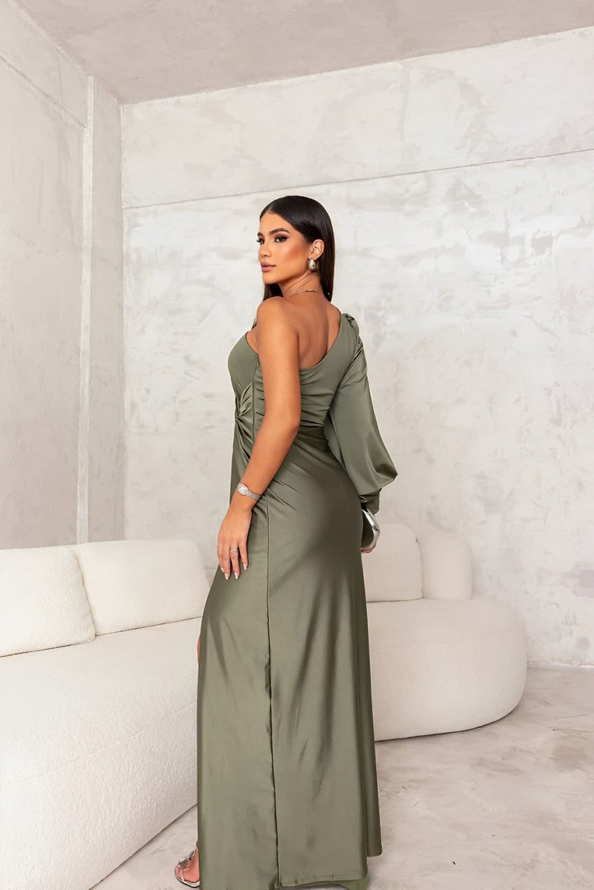 Colette™ | Elegante Eén-Schouder Jurk
